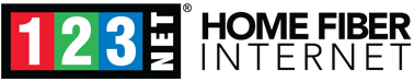 123NET Home Fiber Internet Logo